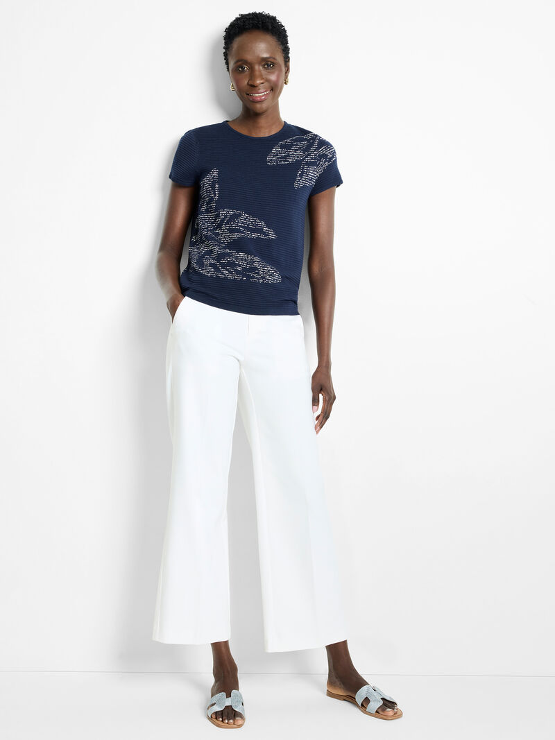 Midnight Garden Sweater Tee