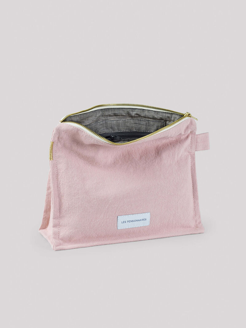 Woman Wears Les Pensionnaires - Organic Cotton Toiletry Bag image number 0