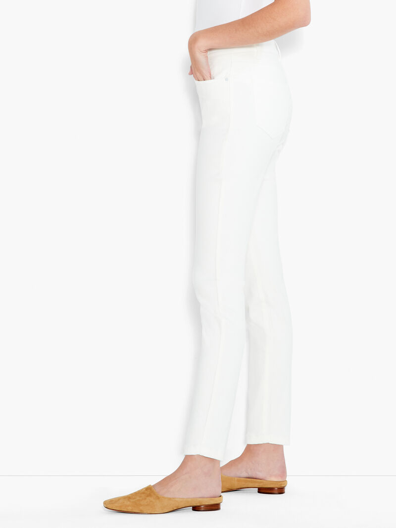 Woman Wears NZ Denim 28" Studio Slim Ankle Jeans image number 1