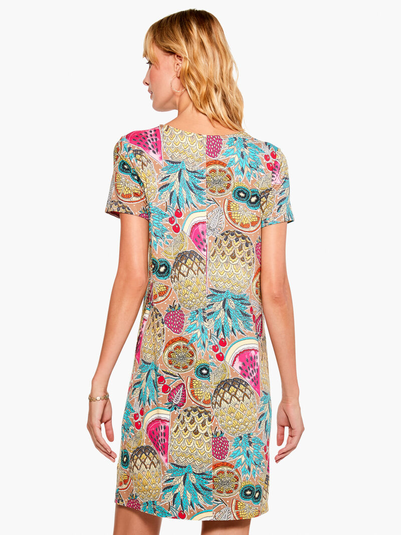 Woman Wears Picnic Party Dress image number 2