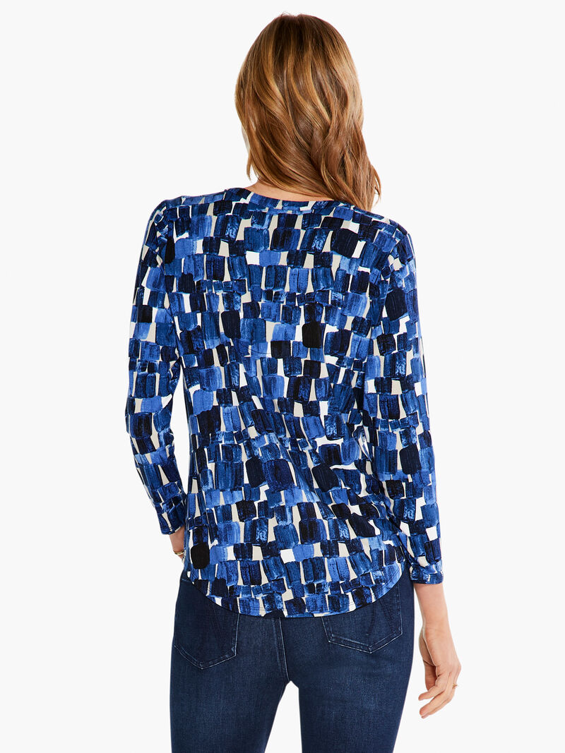 Woman Wears Artist Blocks Top image number 2