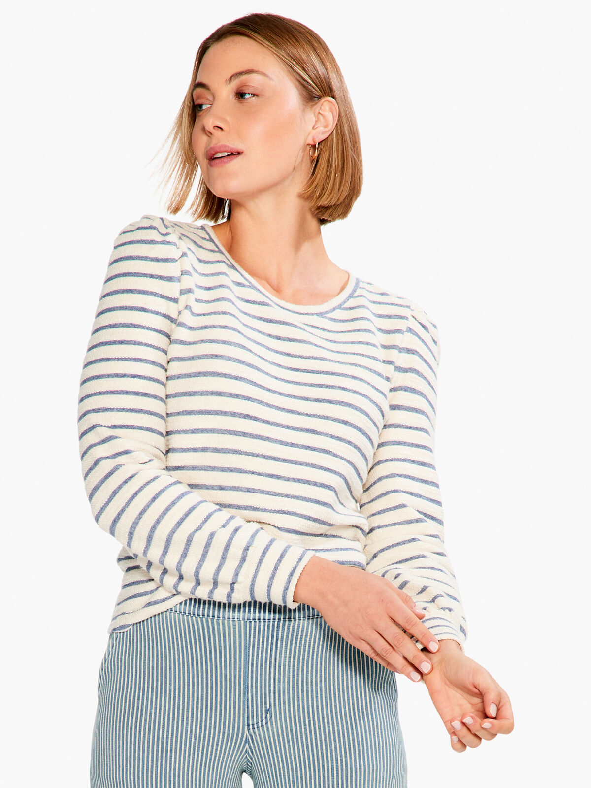 Striped Oceanus Top