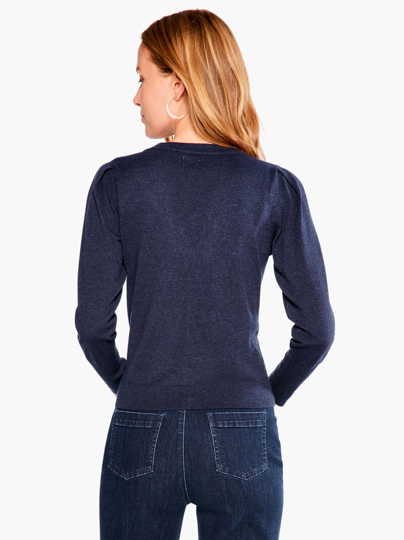 Woman Wears Vital Femme Sleeve Cardigan image number 2