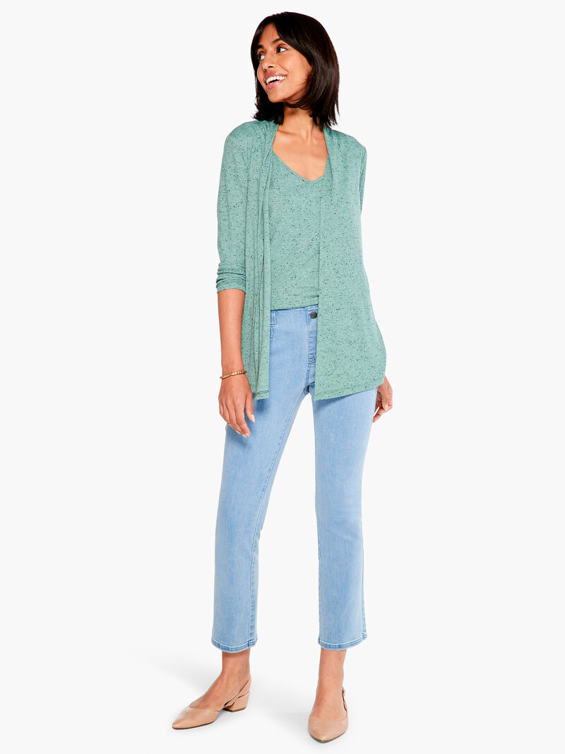 Woman Wears Drapey Rib Tank image number 3