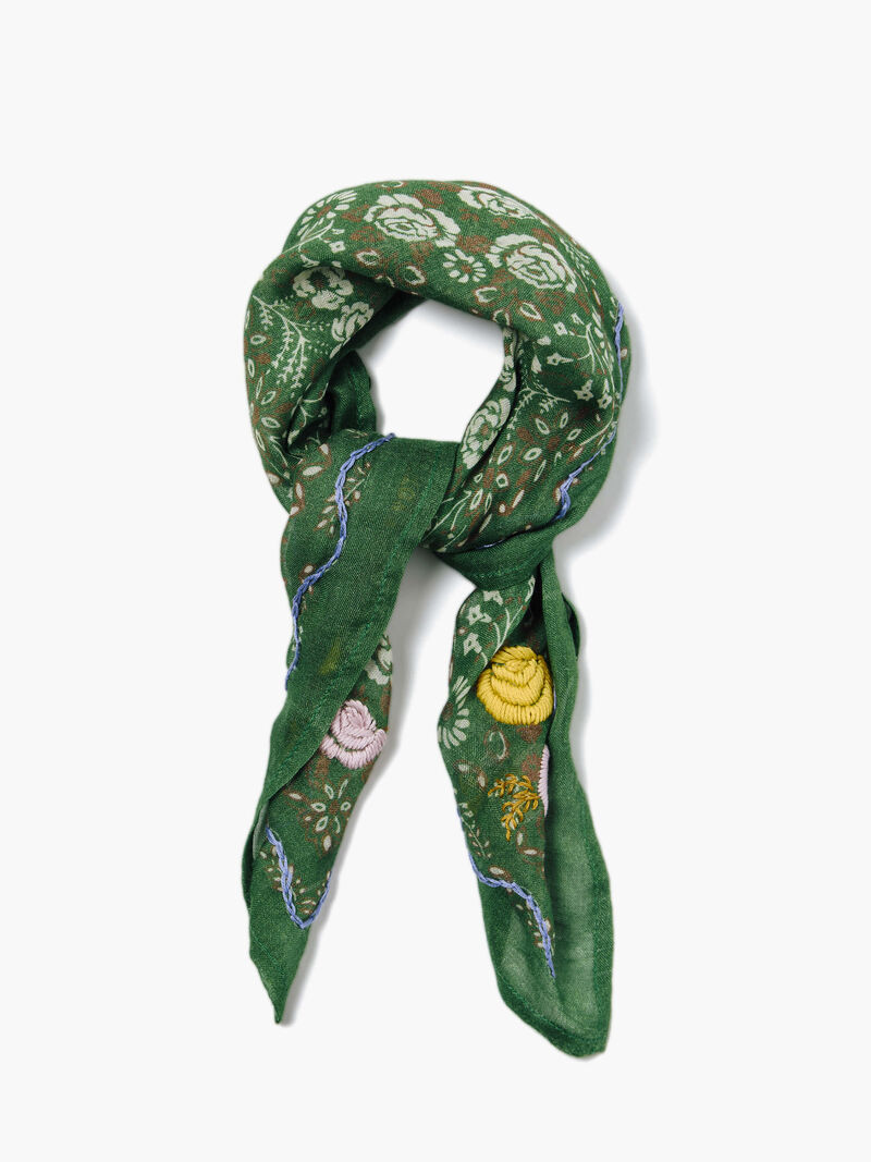 Woman Wears Chan Luu - Embroidered Bandana image number 0