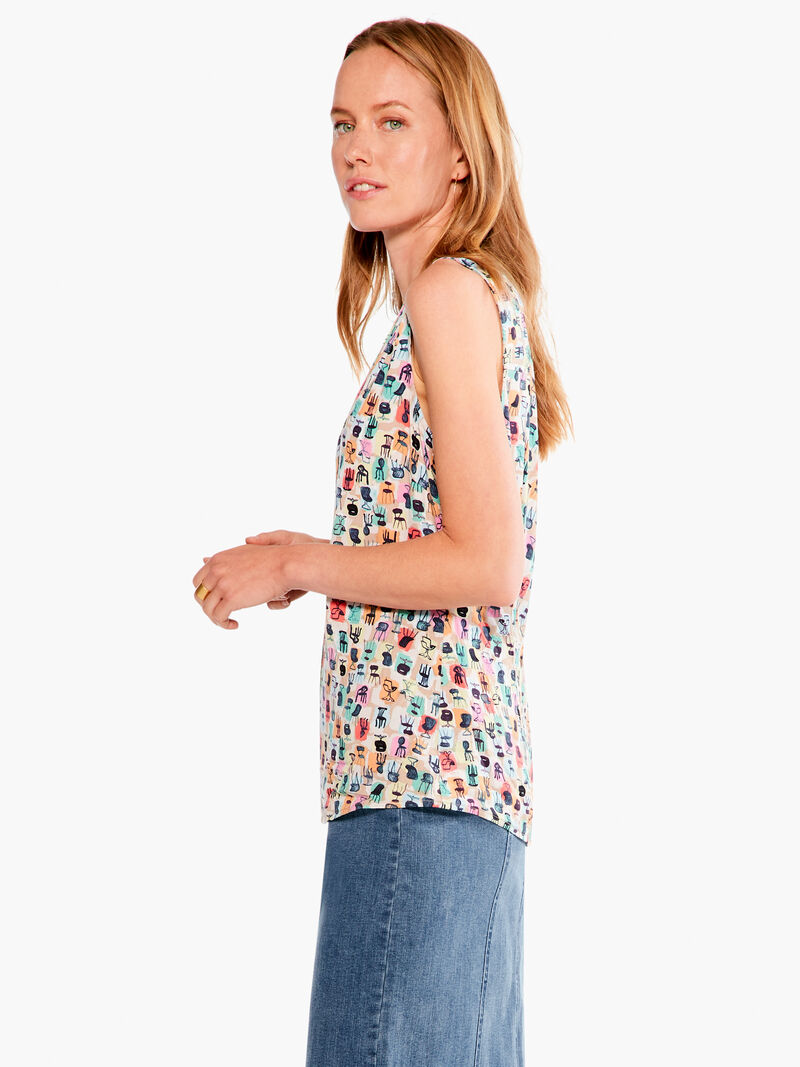 Woman Wears Have A Seat Live In Tank image number 1