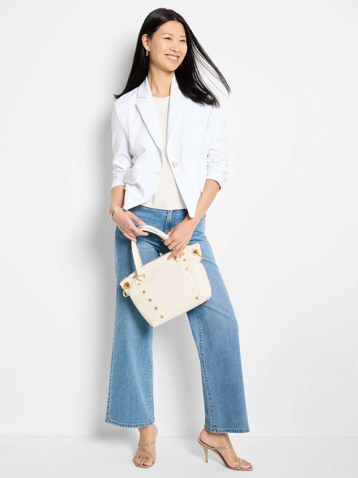 Seasonless Cotton Double Pocket Blazer