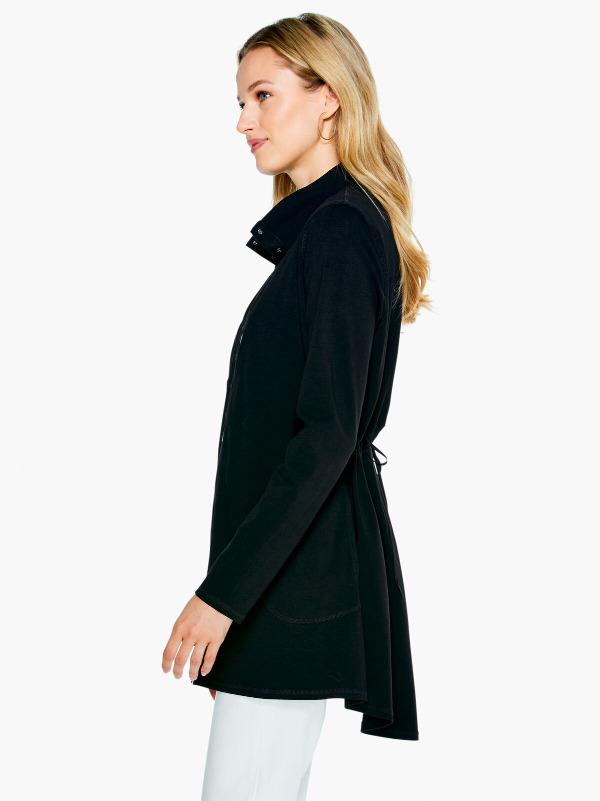Perfect Knit Snap Jacket