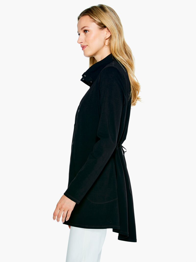 Woman Wears Perfect Knit Snap Jacket image number 1