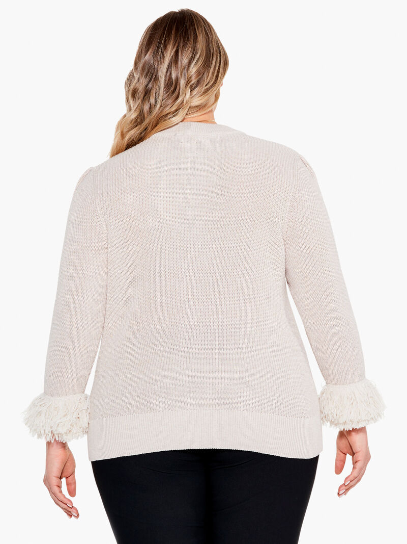 Woman Wears Sundown Sweater image number 2
