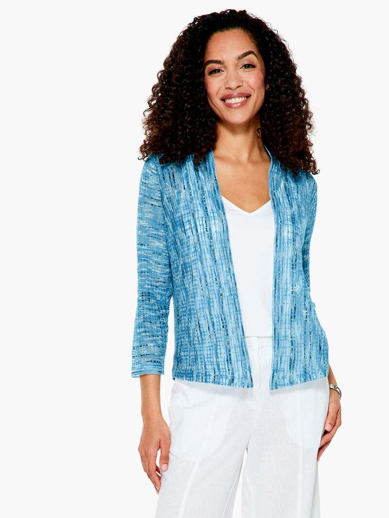 Woman Wears Melody Cardigan Sweater image number 1