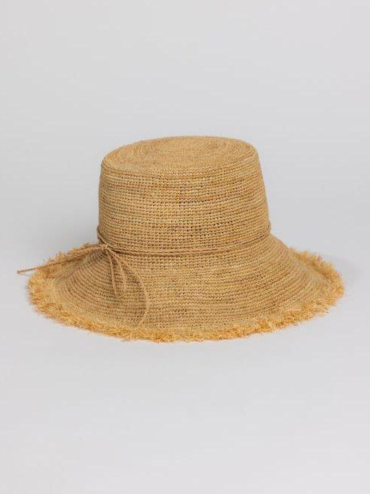 Hat Attack - Packable Raffia Bucket