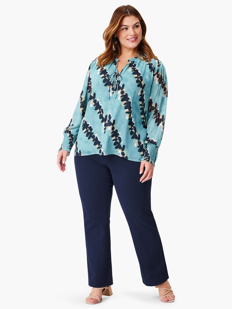 Woman Wears Rolling Reef Top image number 1