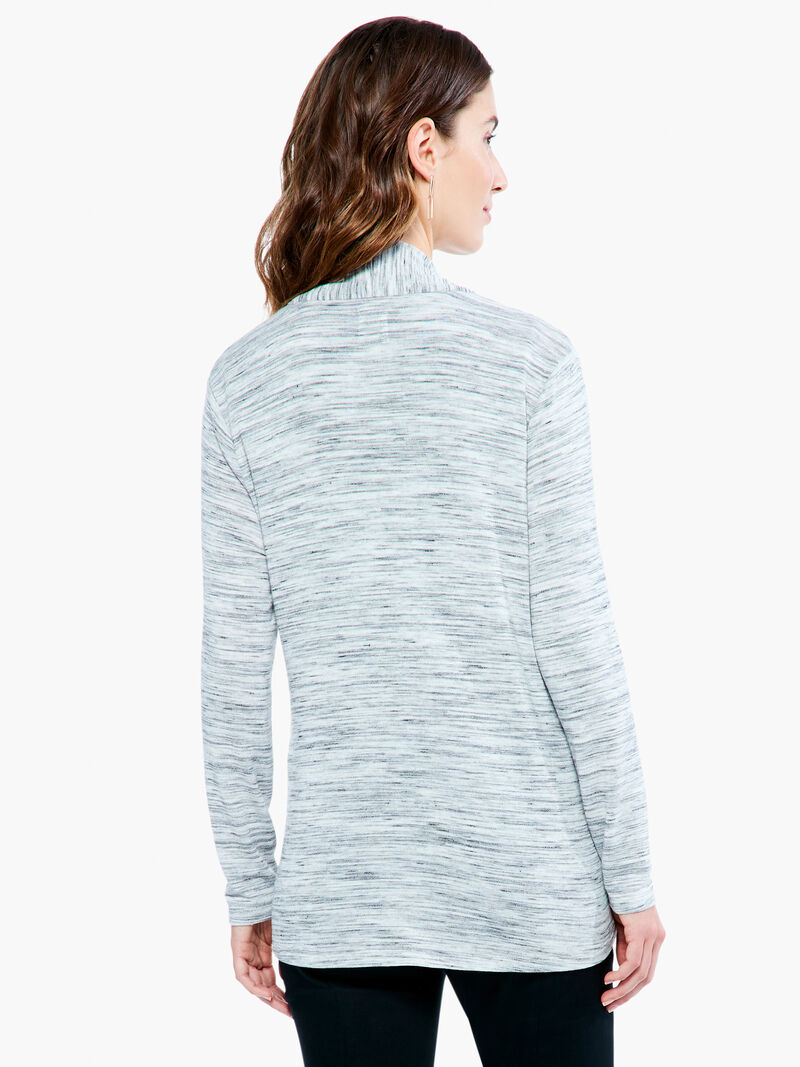 Woman Wears Spacedye Cardigan image number 2