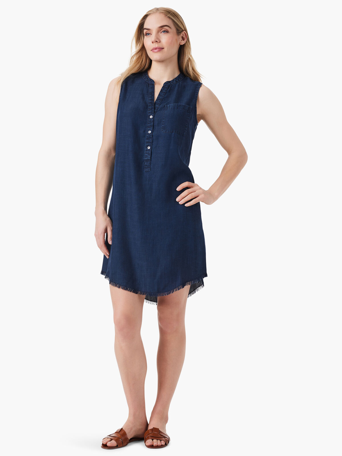 Denim Throw On Dress