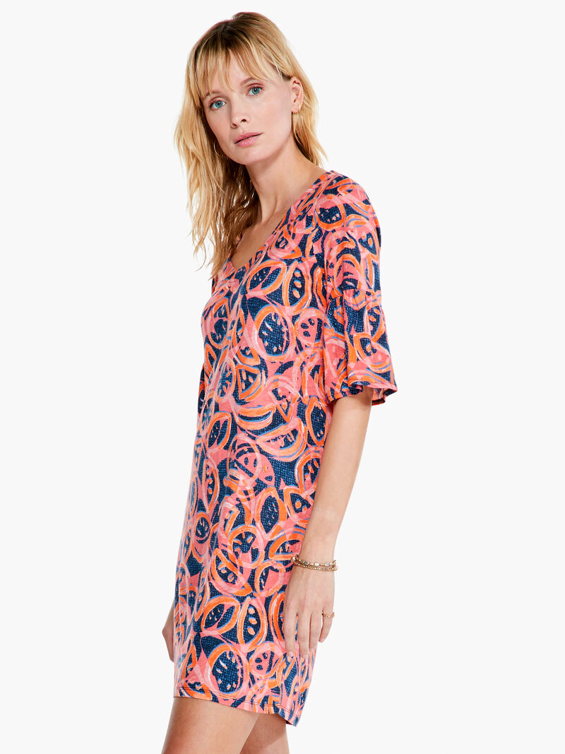 Woman Wears Fruit Toss Dress image number 2