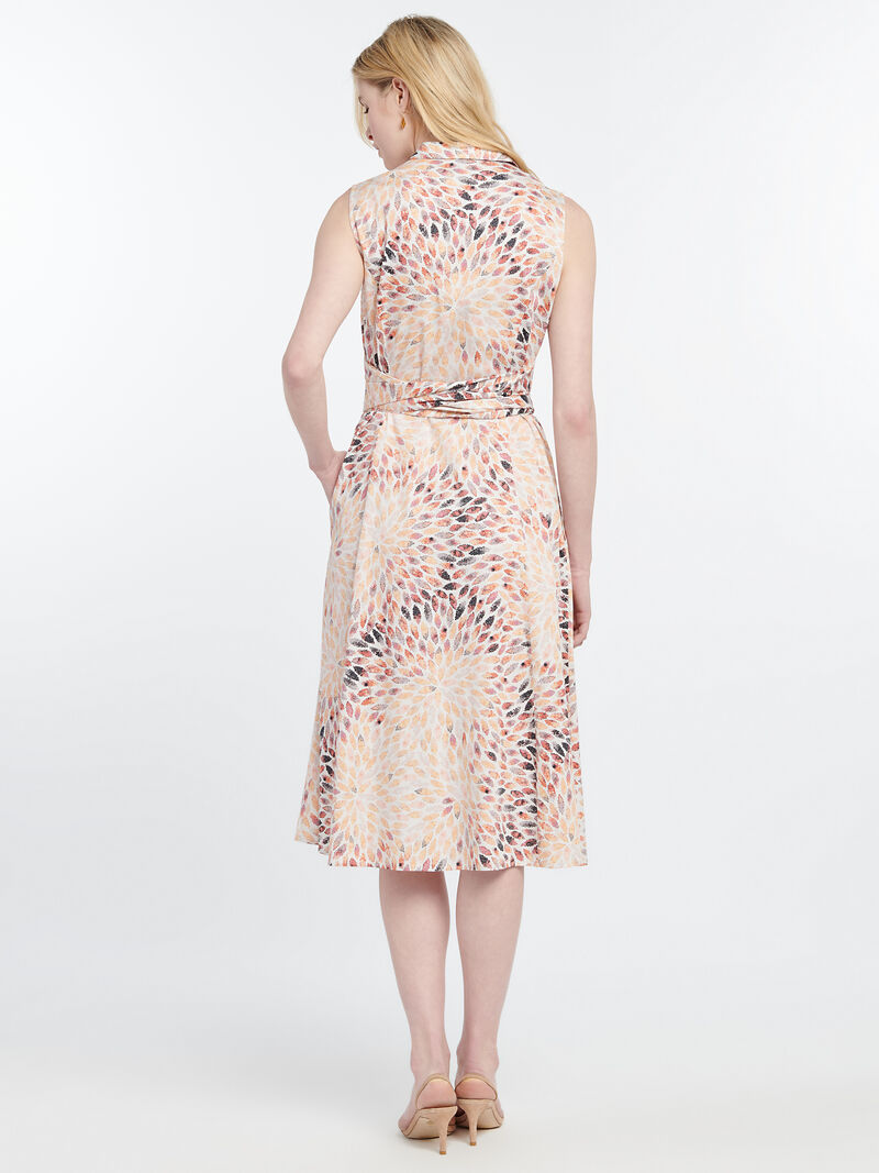 Woman Wears MORNING BURST SHIRT DRESS image number 2