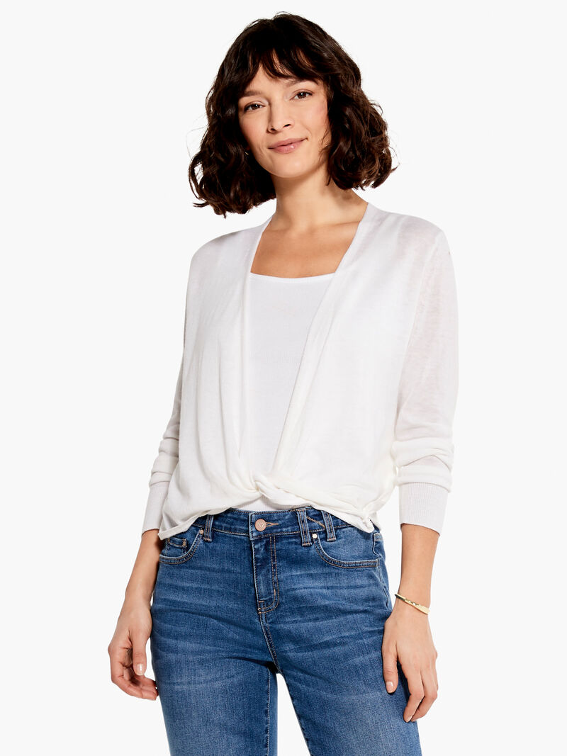 Woman Wears All Year 4-Way Cardigan image number 2