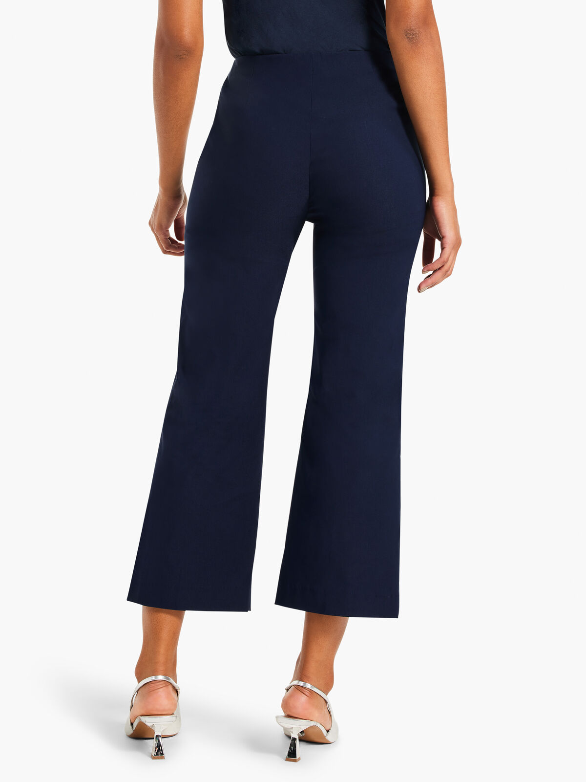 Polished Wonderstretch Wide-Leg Crop