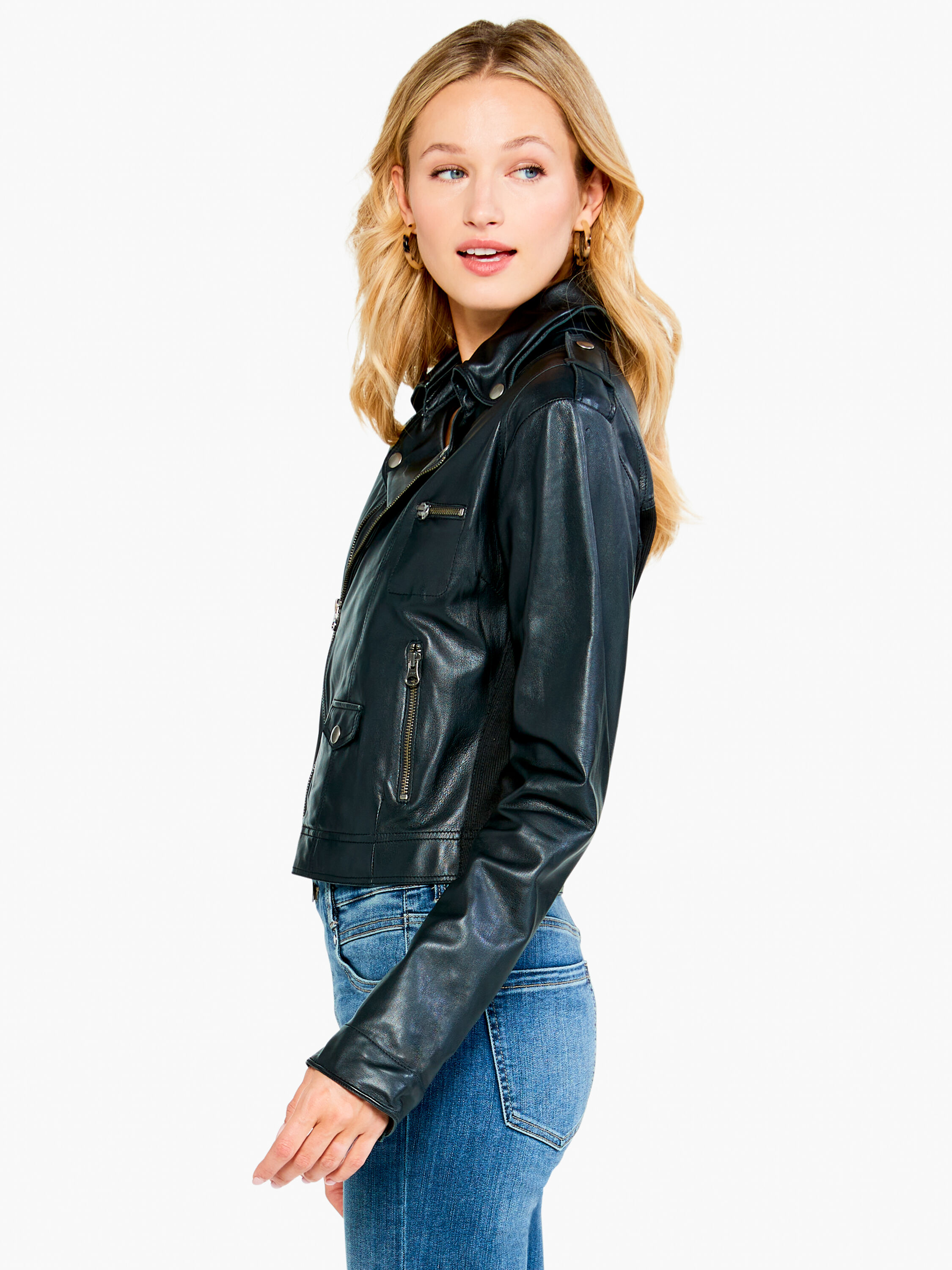 Myer piper leather jacket discount