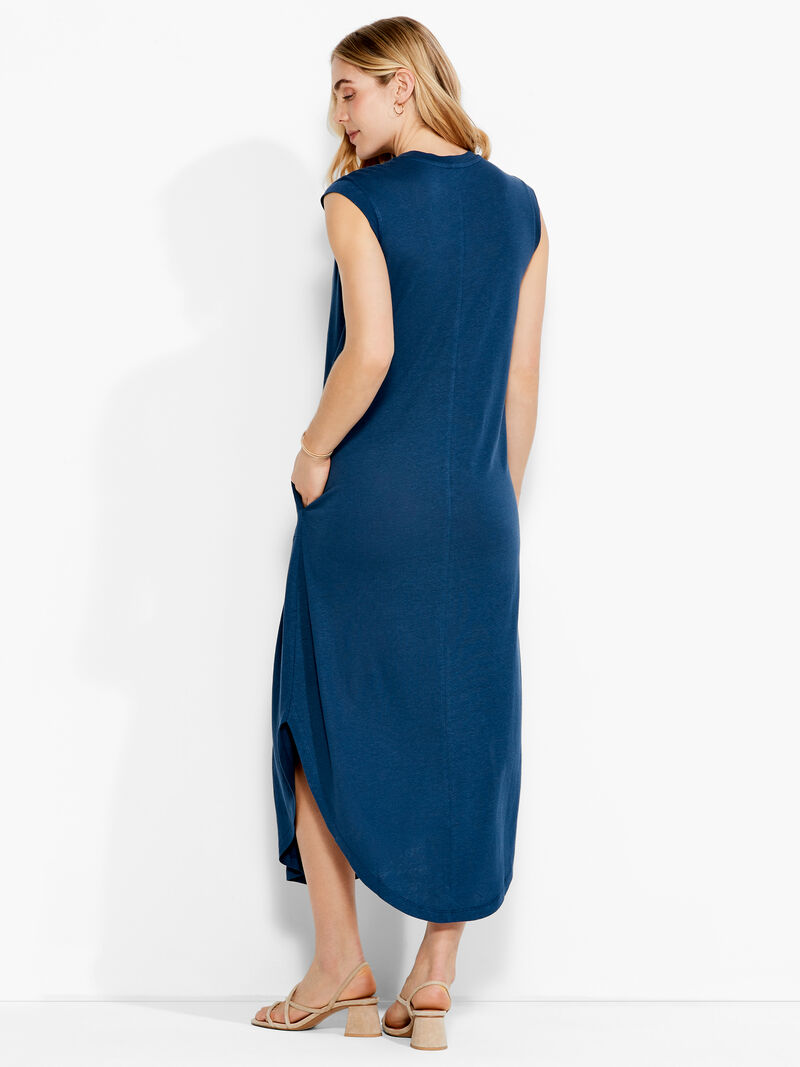 Woman Wears NZT Scoop Tank Dress image number 2