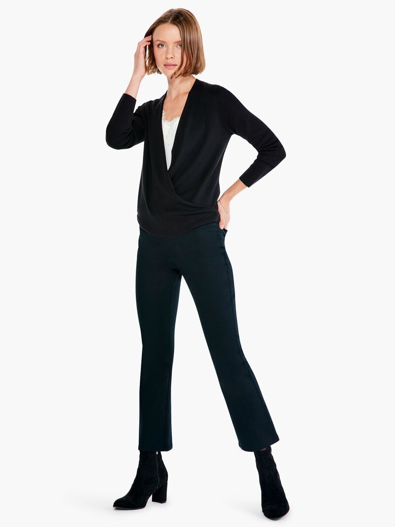 Woman Wears 4-Way Cardigan image number 3