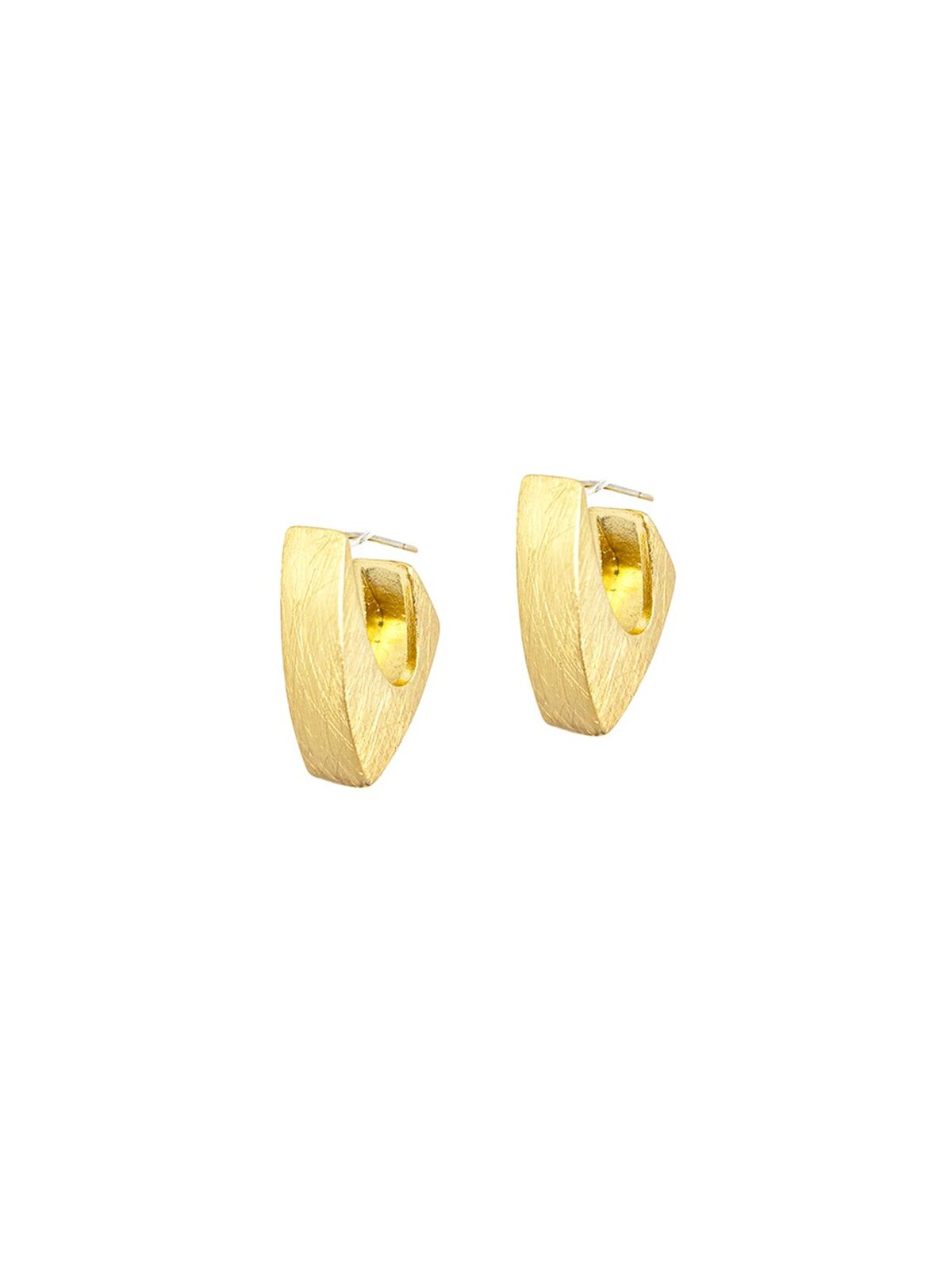 Marlyn Schiff Angular Hoop Earring