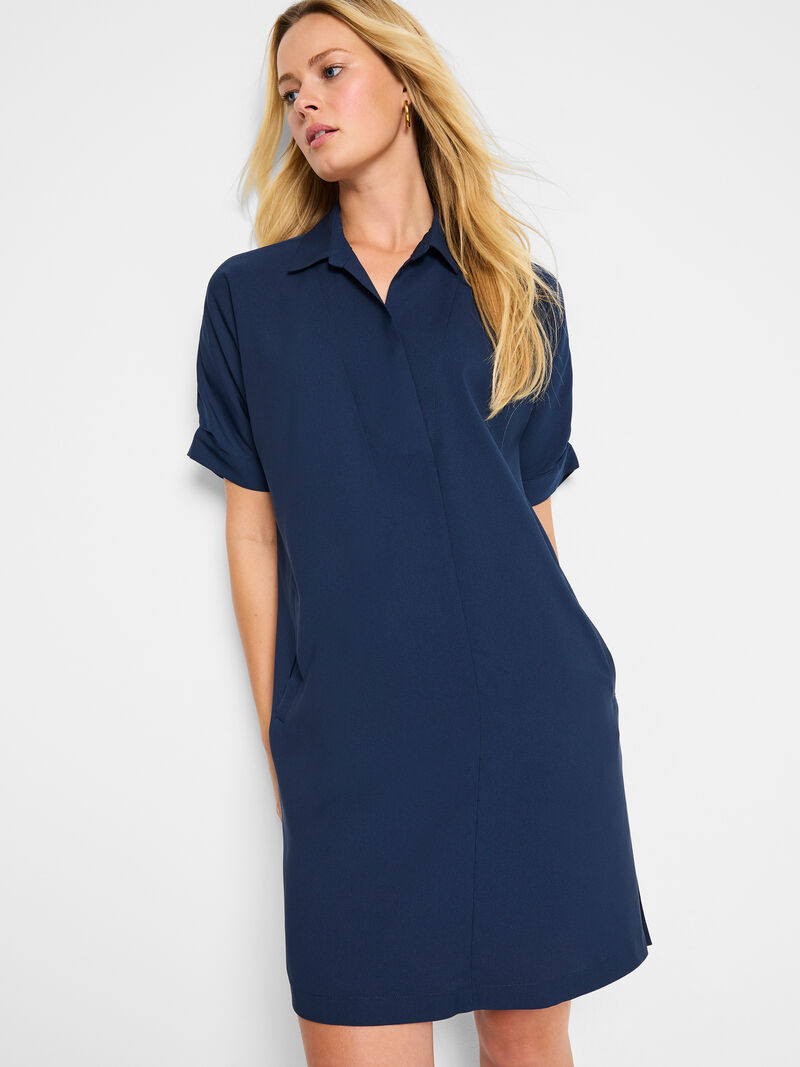 Woman Wears Polished Devon Dress image number 0