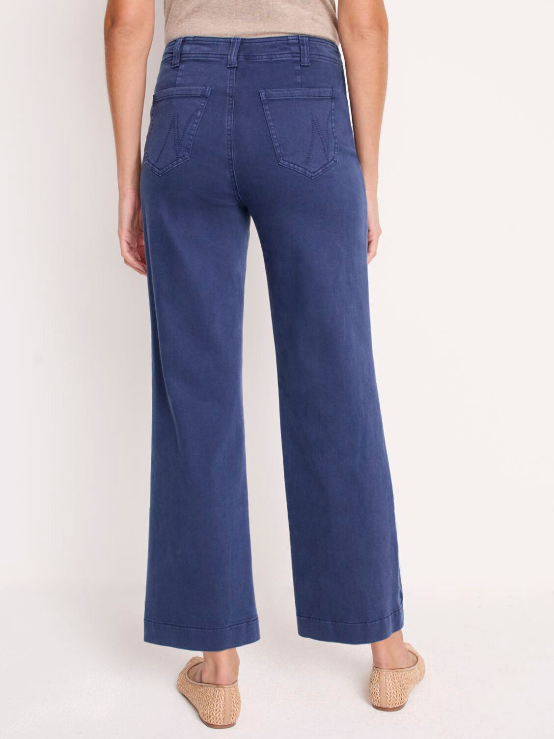 【Patou】 Mid-rise wide-leg jeans Mid-rise wide-leg jeans in blue - Patou | Mytheresa