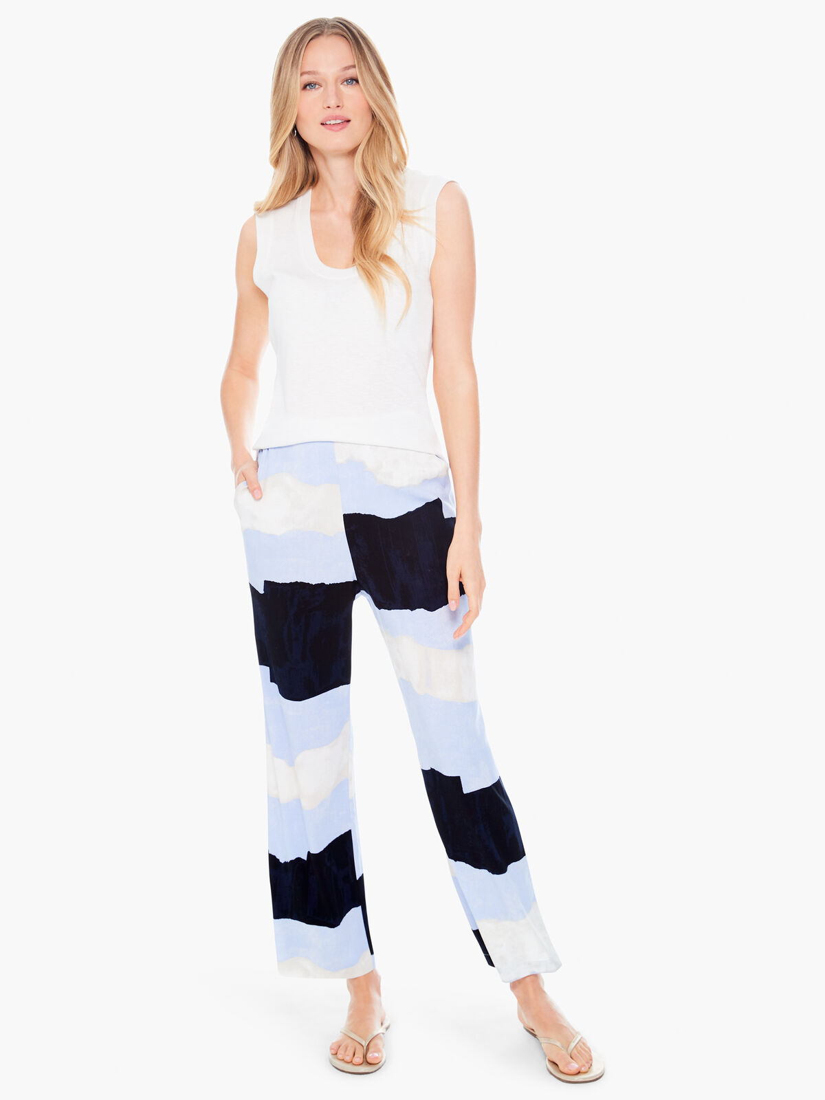 In The Clouds Printed Pant