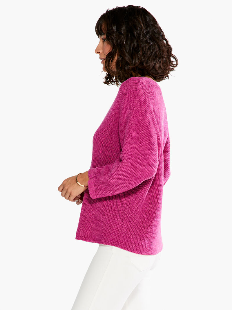Relaxed Shaker Knit Sweater