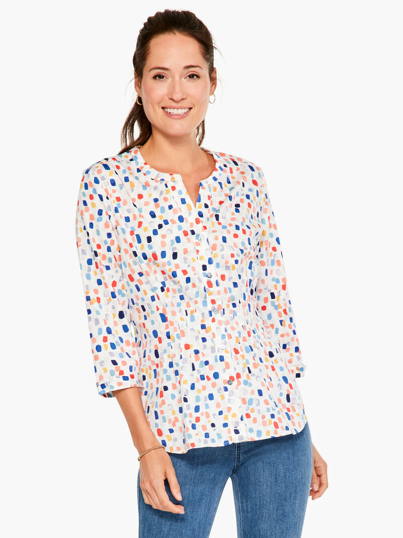 Woman Wears Seaglass Shirt image number 0