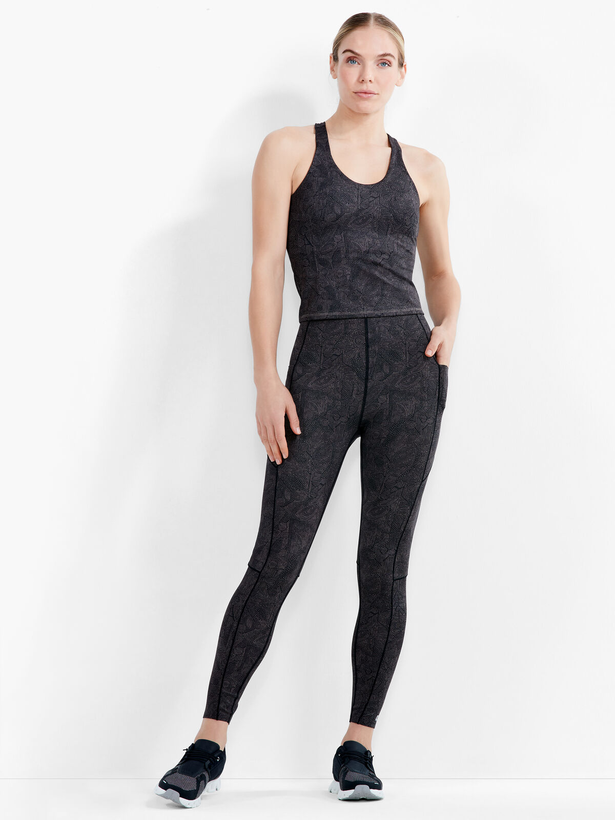 Flexfit Batik Geo 7/8 Pocket Legging
