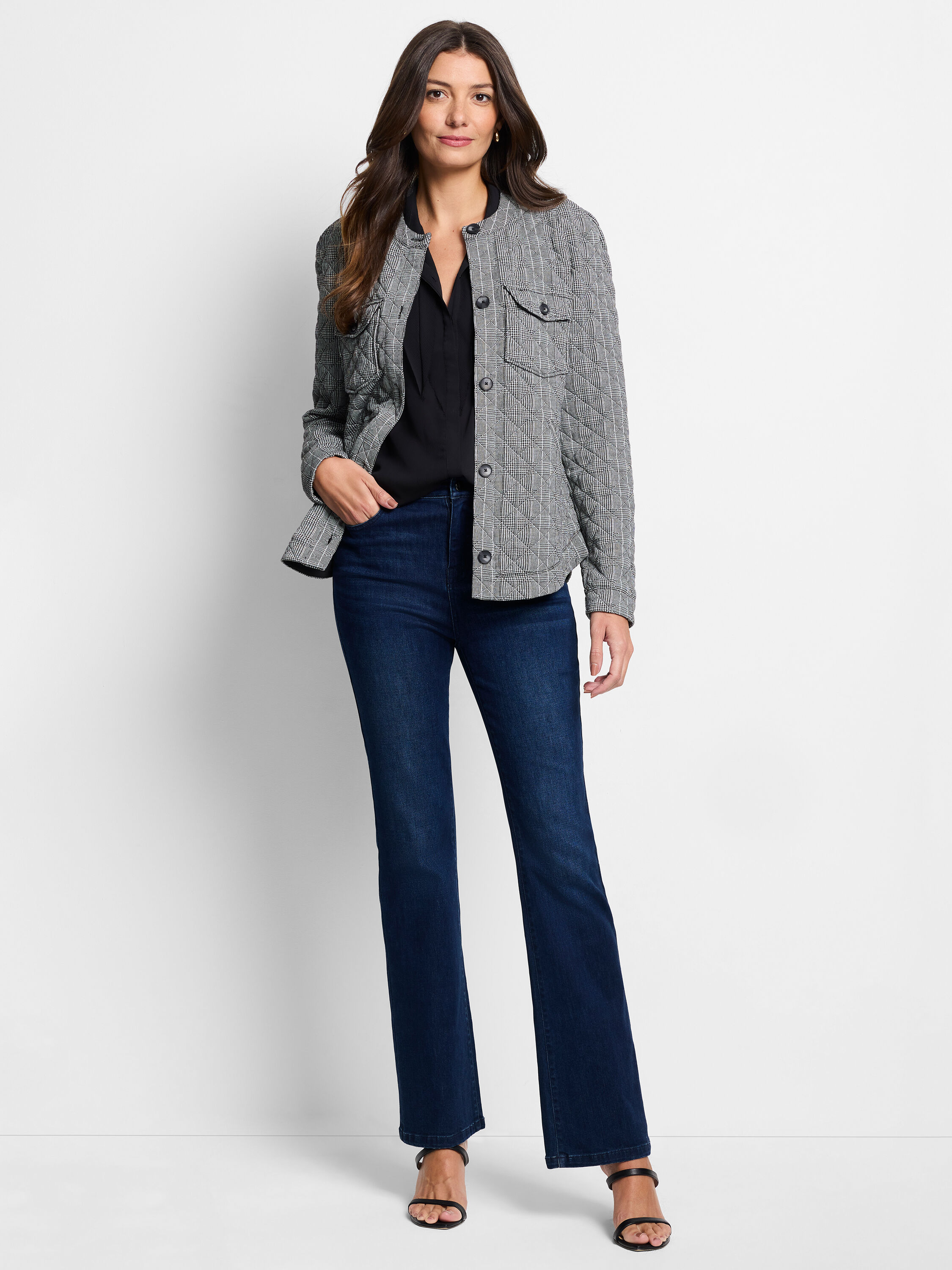 【初回限定】 Perfection Plaid Jacket NIC+ZOE | トップス