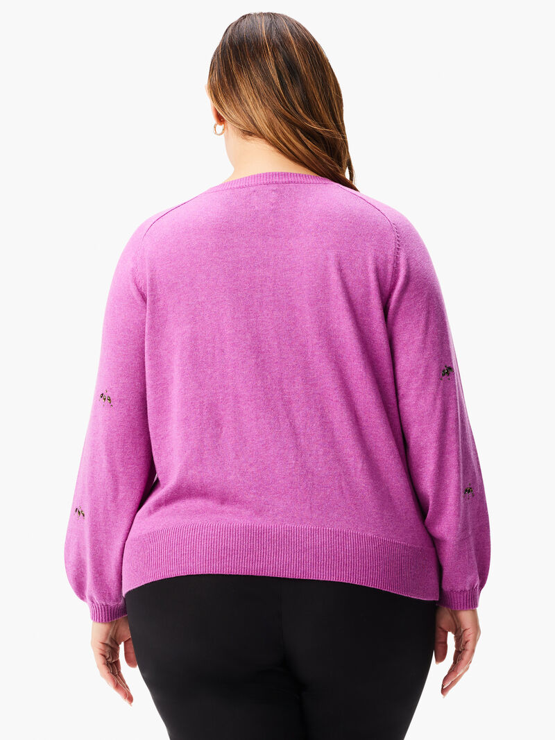 Woman Wears Hidden Gems Sweater image number 2
