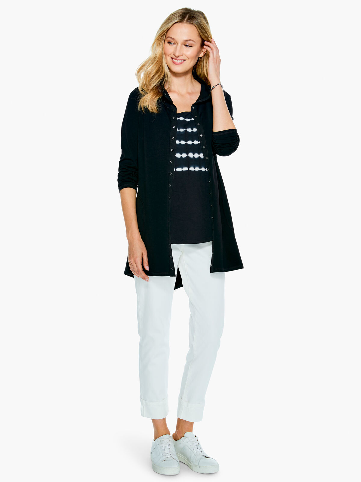 Shibori Shirt Tail Perfect Tank
