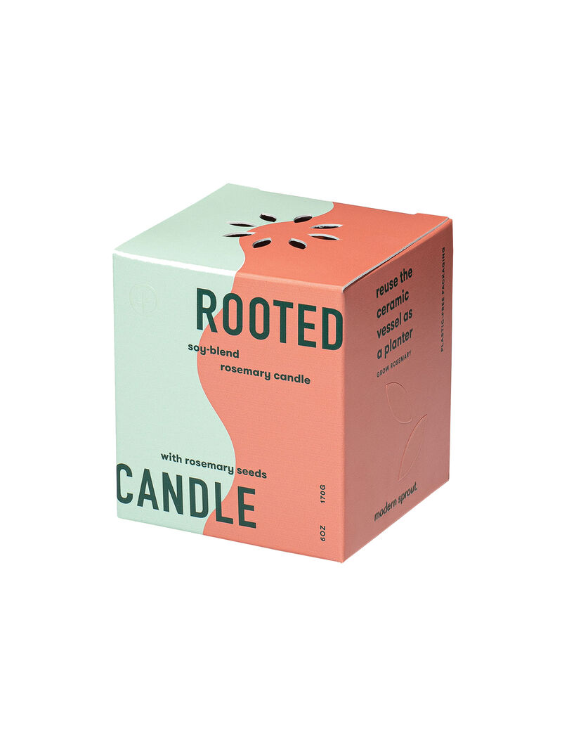 Woman Wears Modern Sprout - Rosemary Candle image number 2