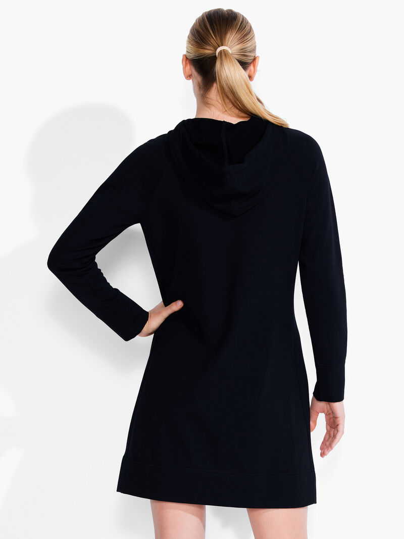 Woman Wears Brushed Terry Dress image number 2