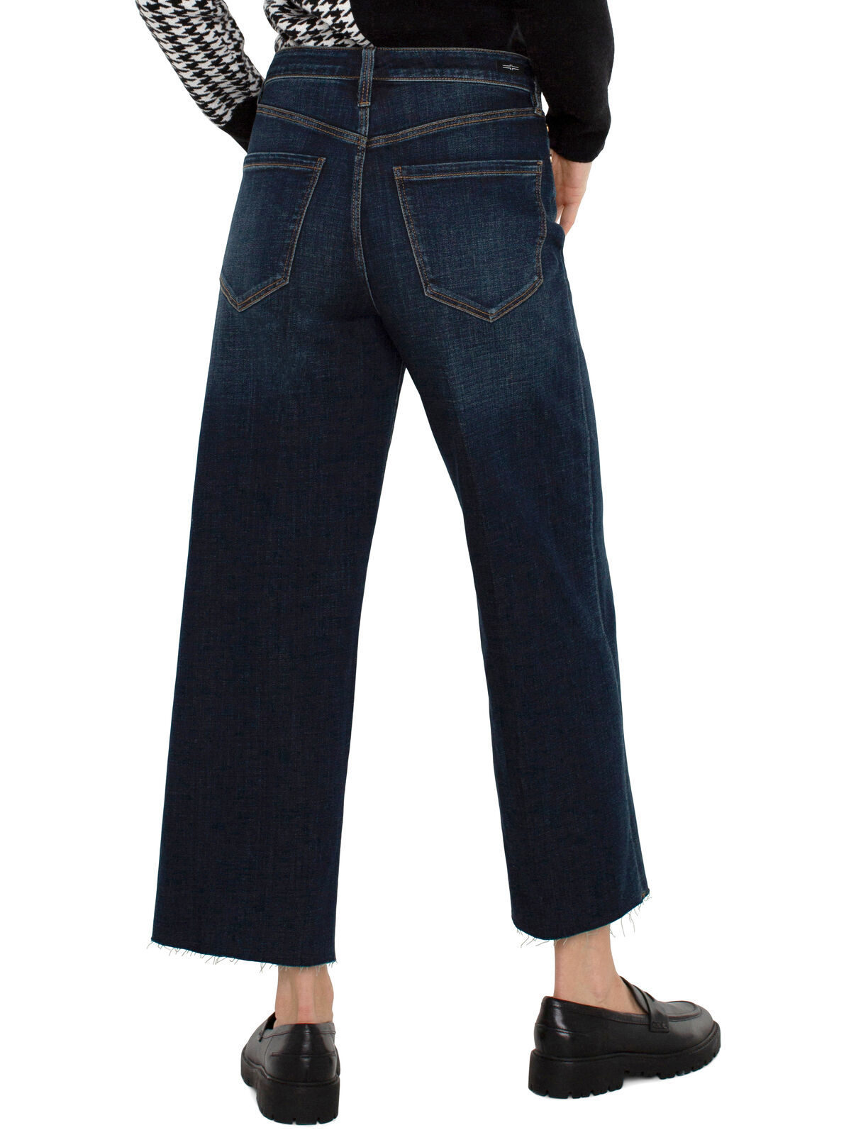 Liverpool - The Stride Hi-Rise Wide Leg W Cut Hem