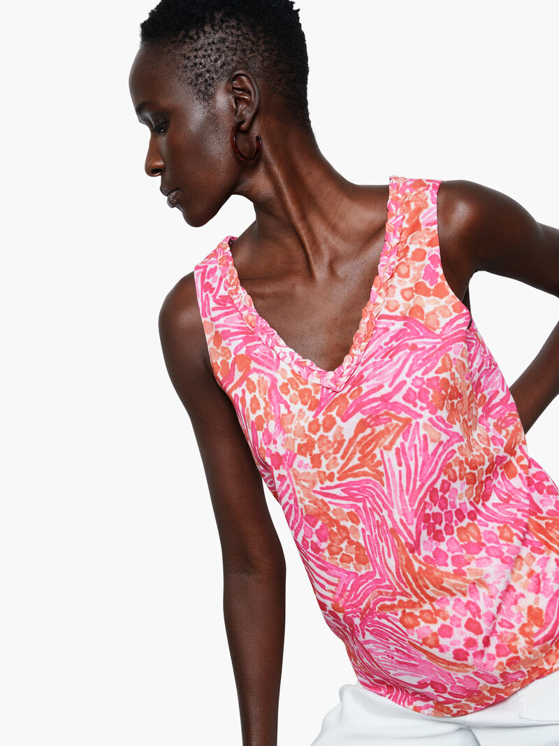 
                    Watercolor Petals Tank