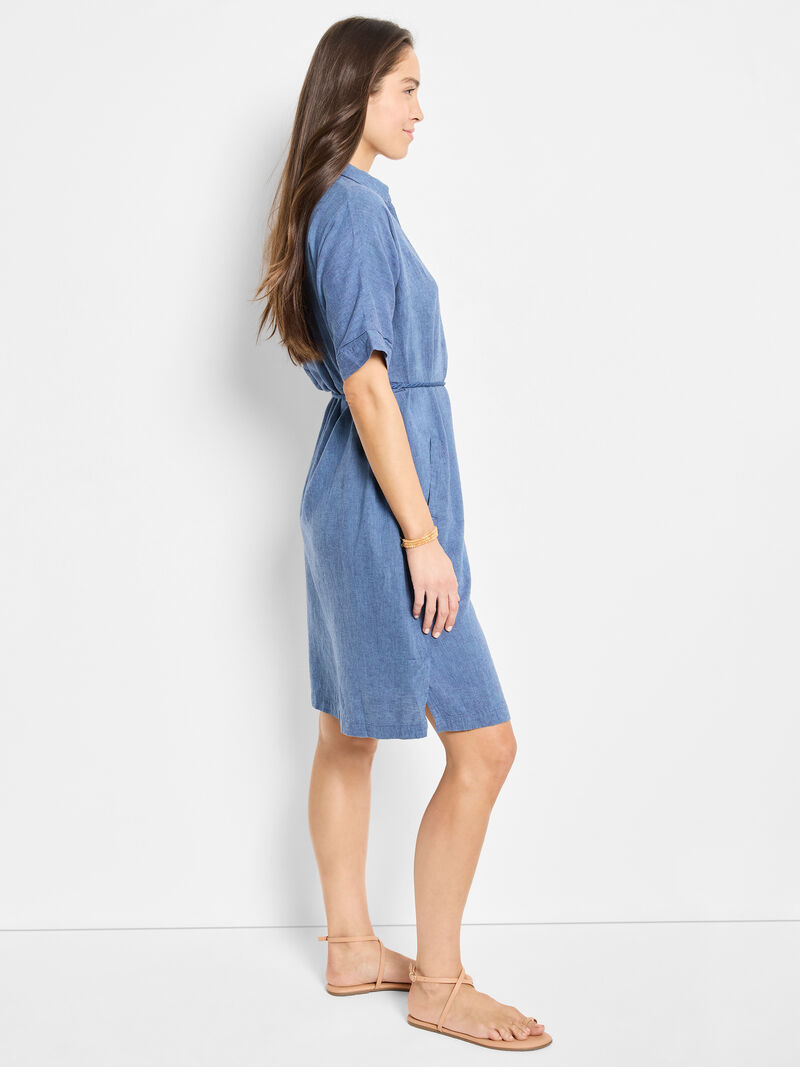 Rumba Linen Belted Devon Dress