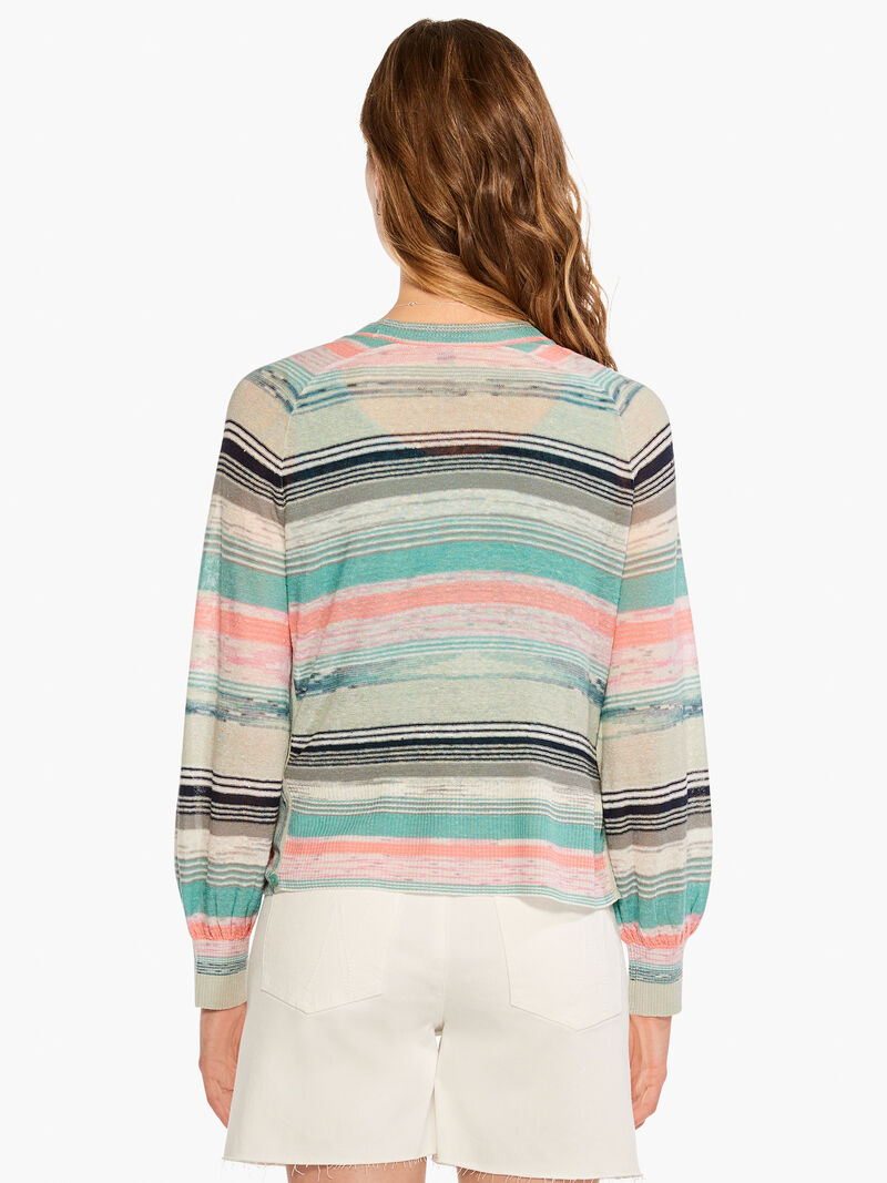 Woman Wears Summer Spacedye Cardigan image number 2
