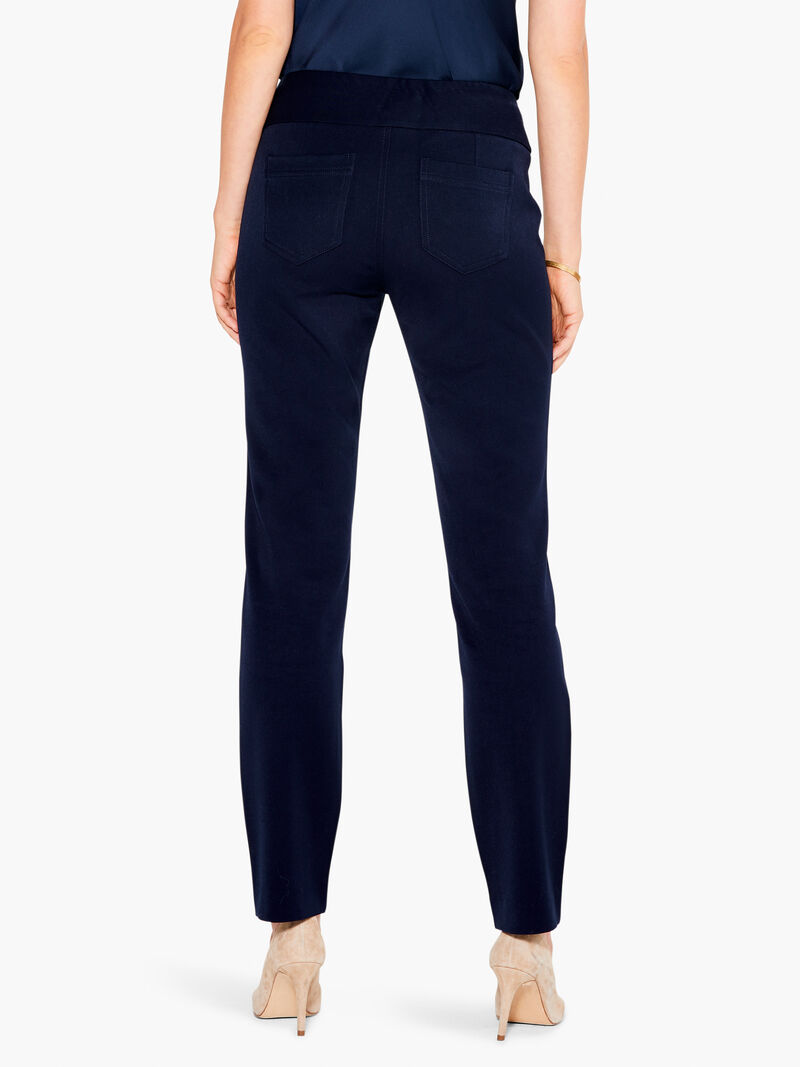 Woman Wears Work It Straight Leg Trouser image number 2