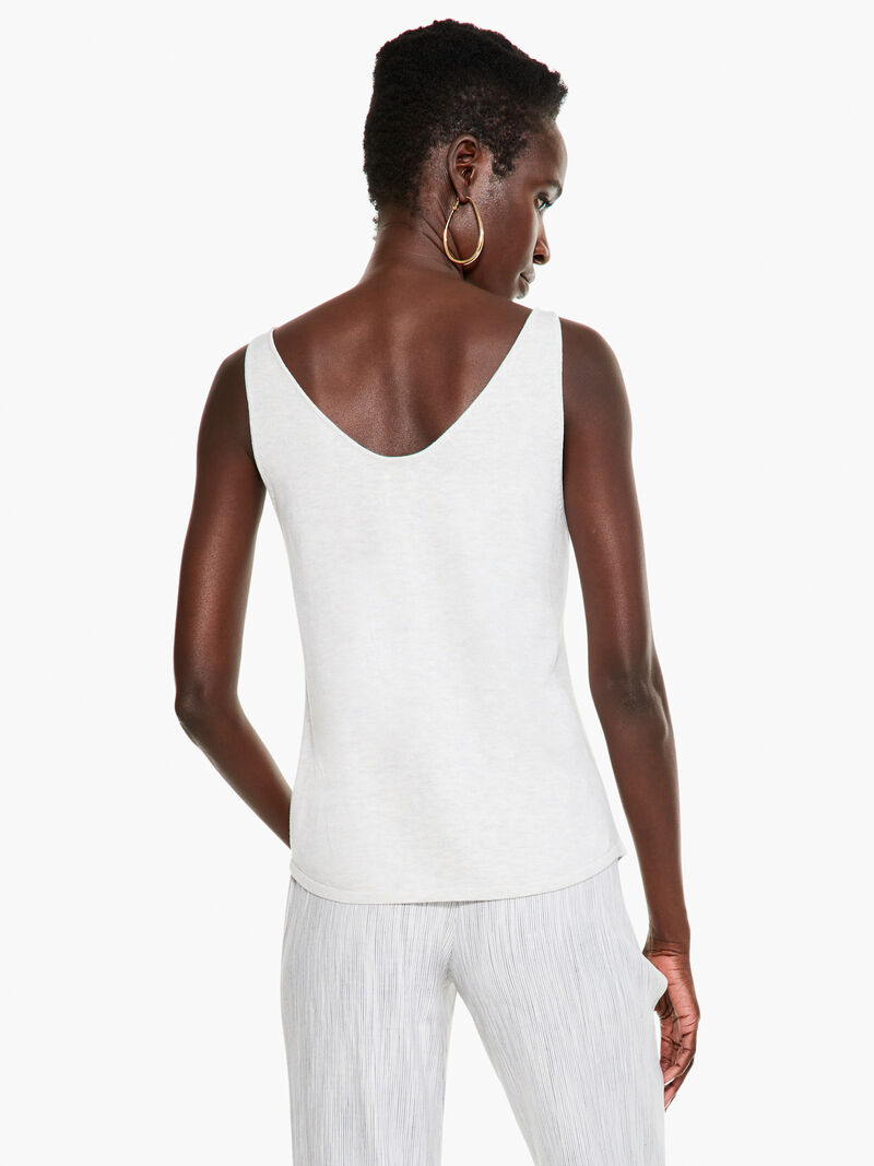Woman Wears Abstract Animal Vital Tank image number 2