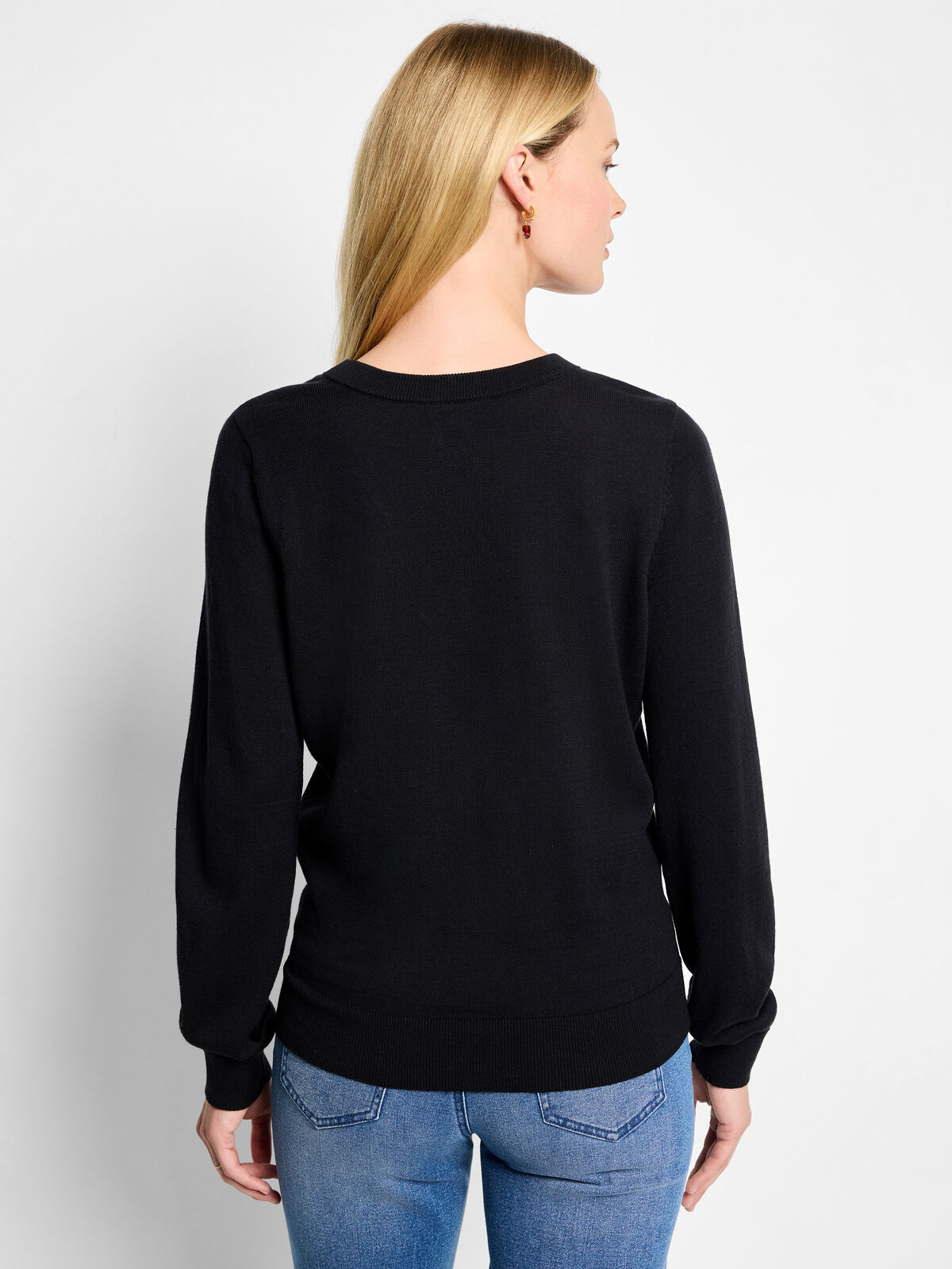 Pure Cotton Crew Neck Sweater