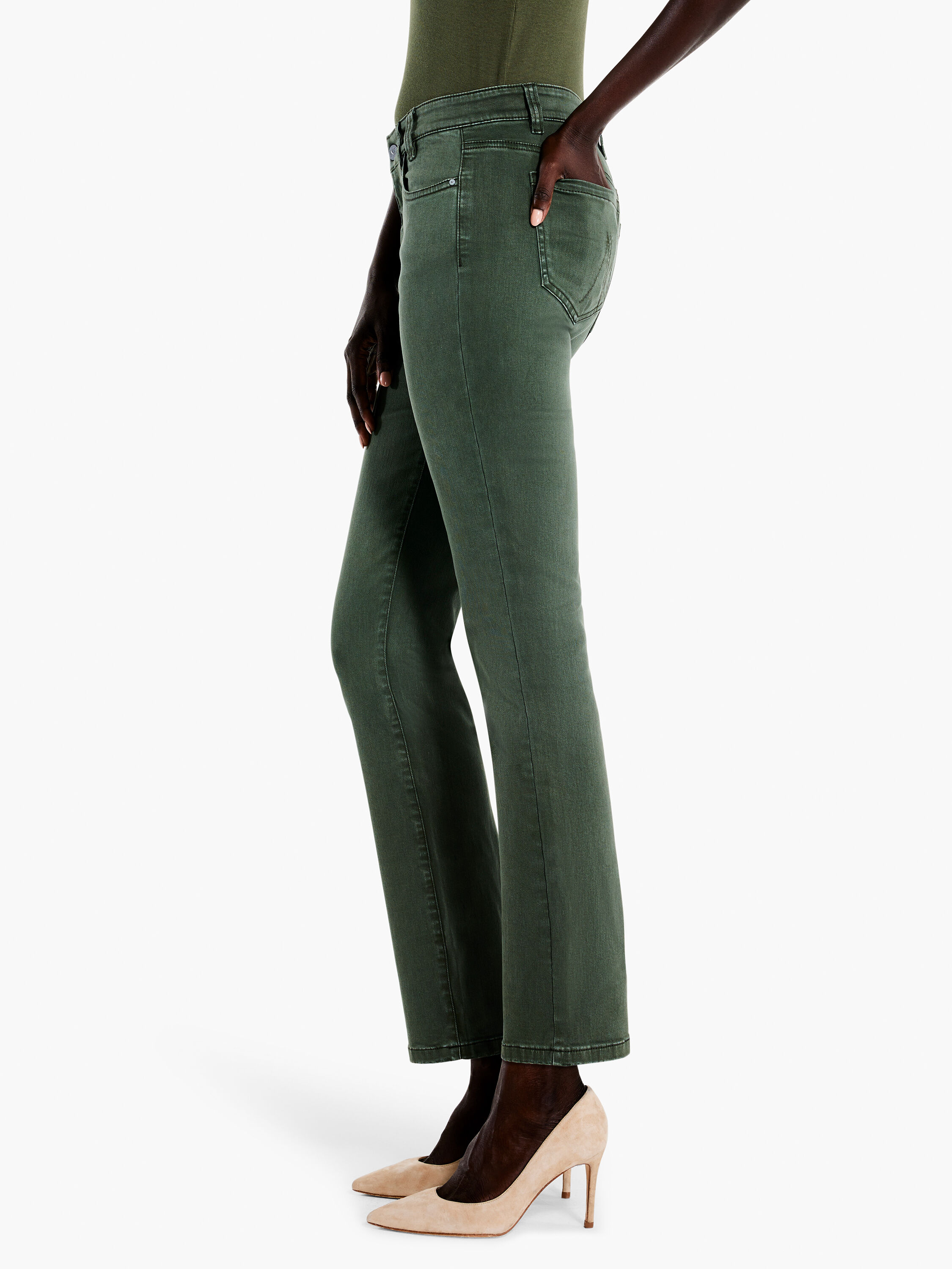 Women's colored sales straight leg jeans