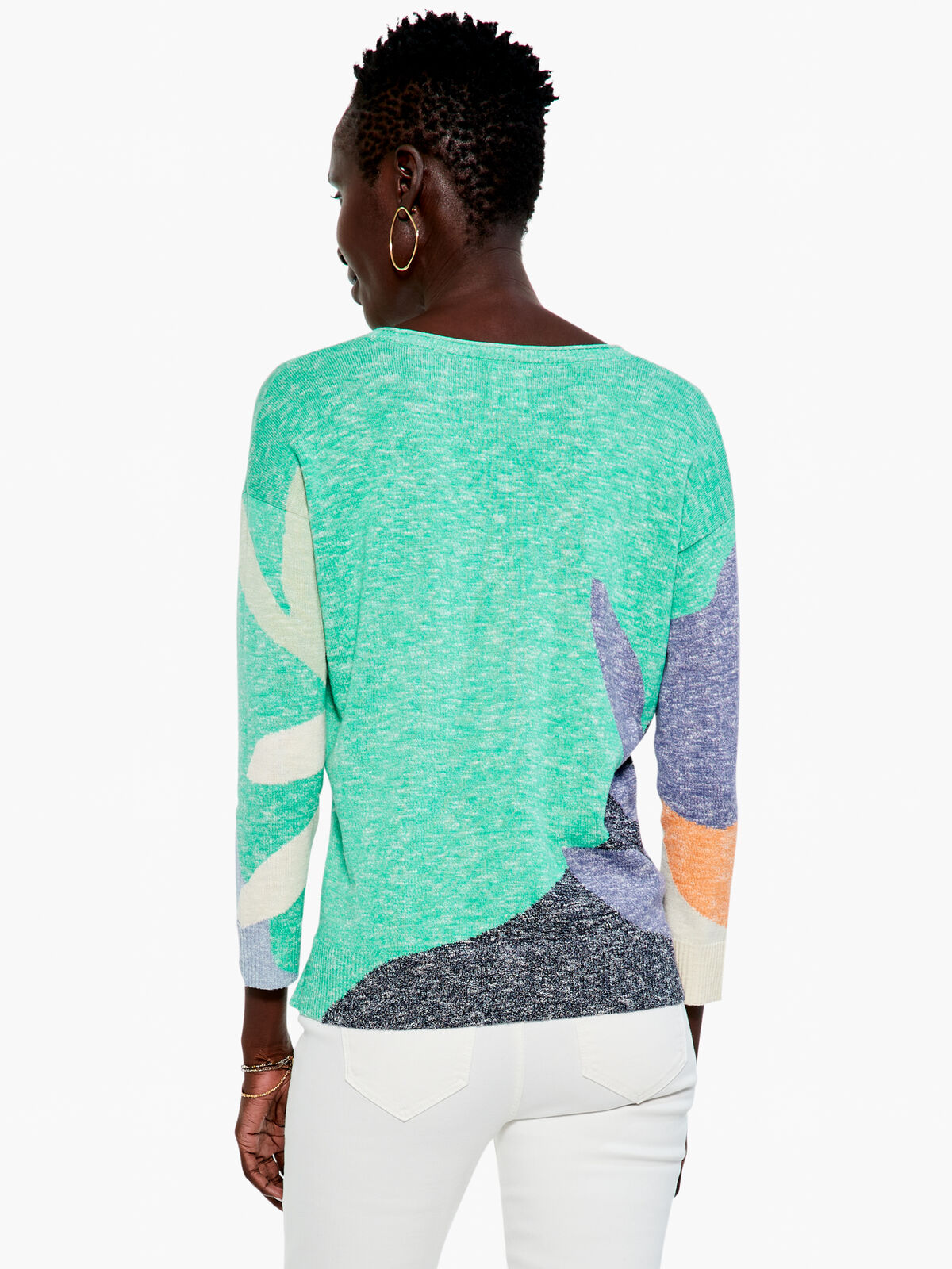 Leaf Burst Sweater