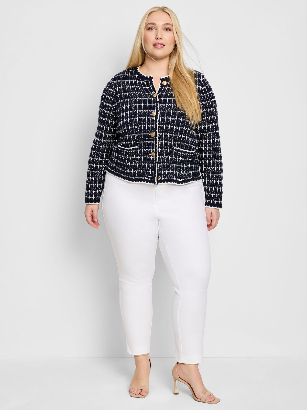 Mixed Up Sweater Jacket