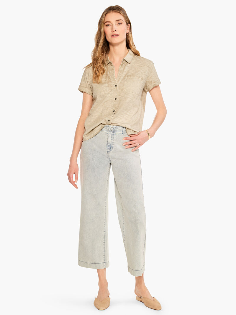Woman Wears NZT Short Sleeve Pocket Shirt image number 3