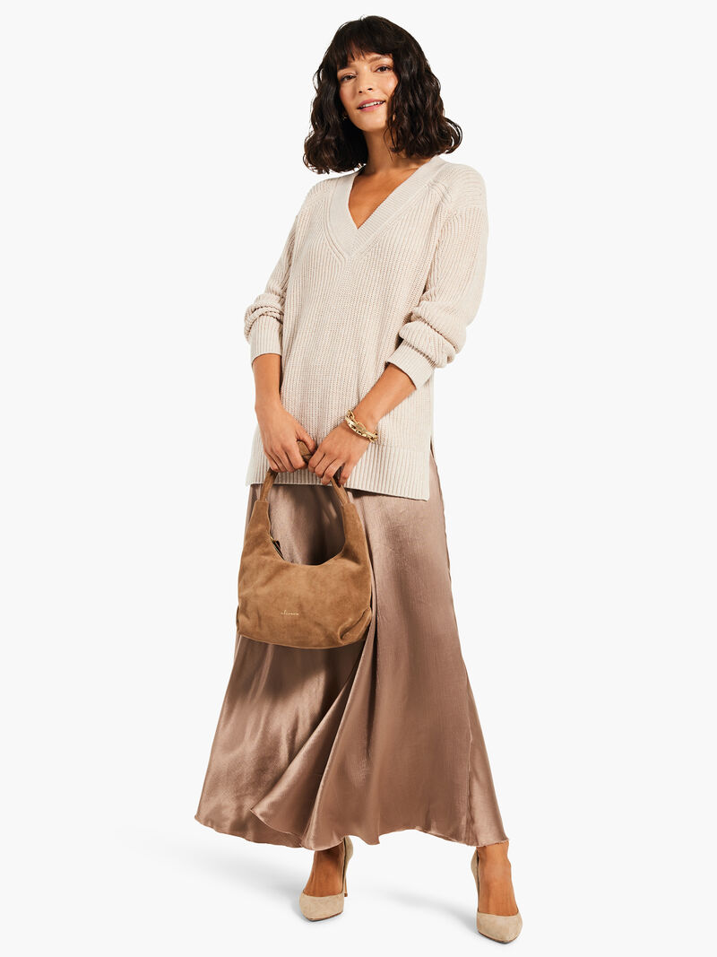 Woman Wears Glisten Up Sweater image number 4